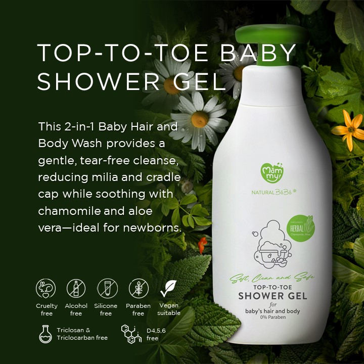 Turnkey Solutions for Natural Bébé - shower gel