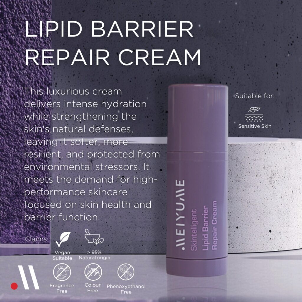 Meiyume Stock UK ODM - Skintelligent lipid barrier repair cream
