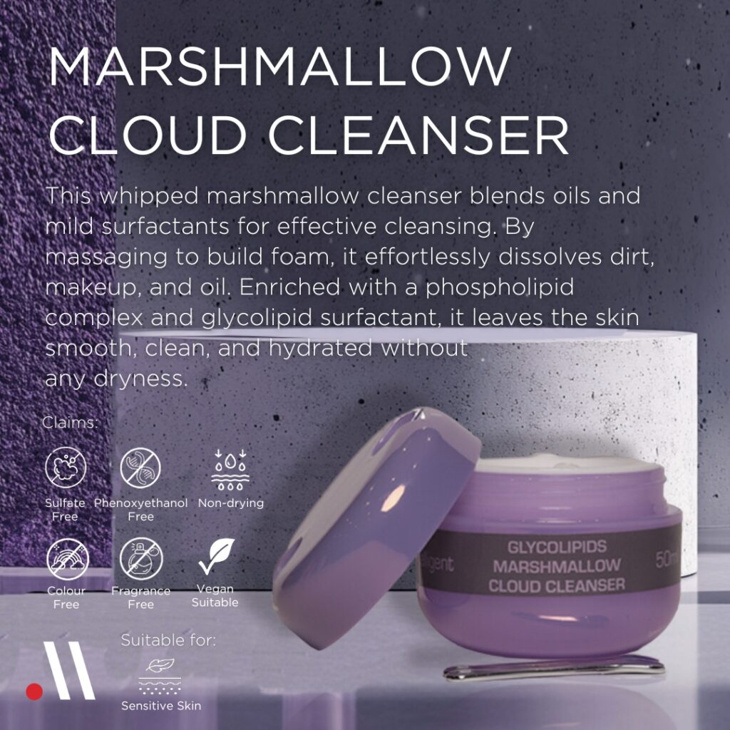 Meiyume Stock UK ODM - Skintelligent marshmallow cloud cleanser