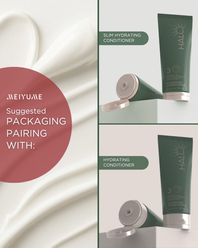 Meiyume Halo of Radiance Formulation Pairings Catalog - Hydrating Conditioner Packaging