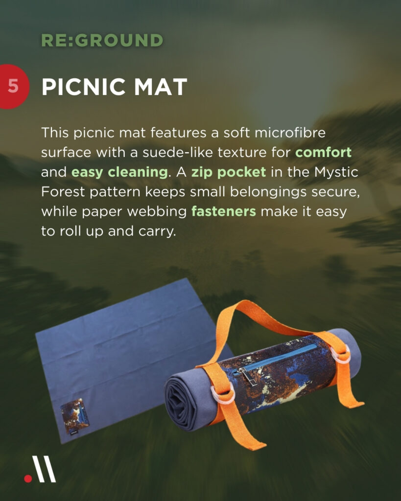 Meiyume Secondary Packaging Collection - Re:Ground Picnic Mat
