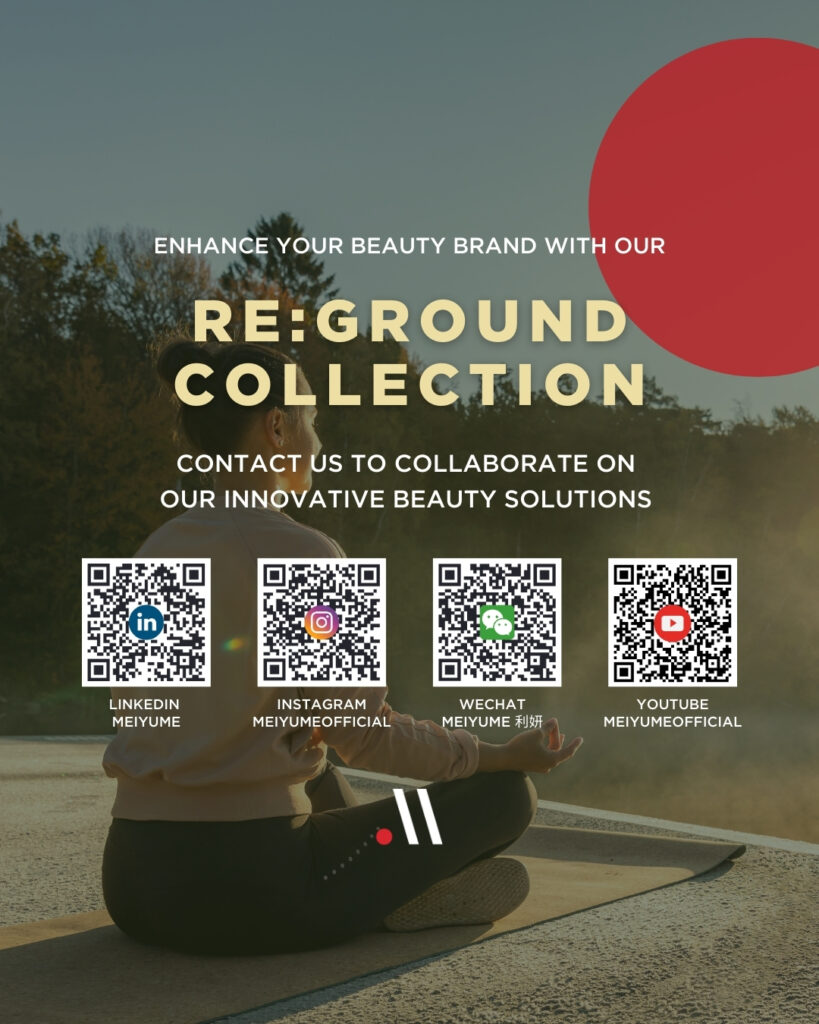 Meiyume Secondary Packaging Collection - Re:Ground Contact