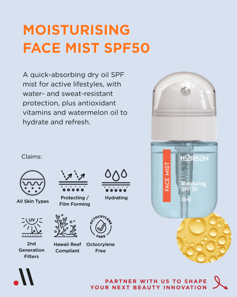 Meiyume 2025-2026 Turnkey Innovation Collections - Horisun SPF Face Mist