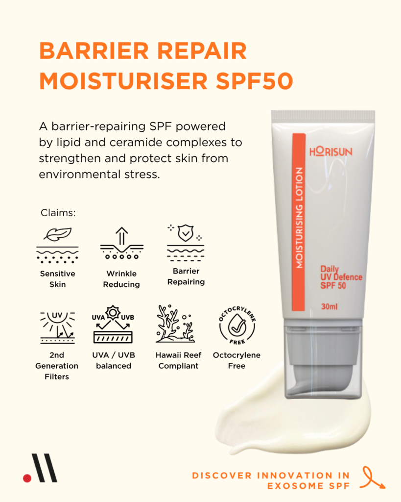 Meiyume 2025-2026 Turnkey Innovation Collections - Horisun SPF Barrier Repair Moisture