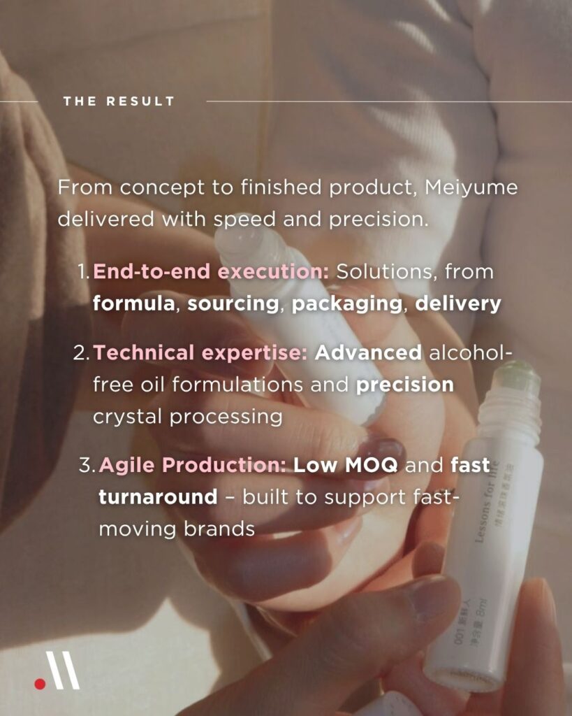 Meiyume x LFL Turnkey Solution Case Study - The Result
